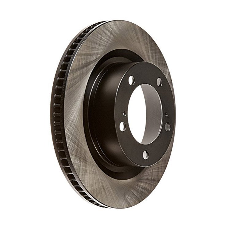 Emark HiQ Front & Rear Brake Disc Rotor Black Hat Drilled & Slotted for Mercedes-Benz Atego Car Model